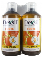 Dexsil Forte Articulations + MSM Glucosamine Chondroïtine Solution Buvable Lot de 2 x 1 L