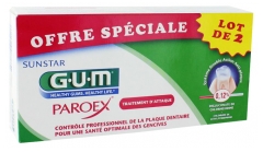 GUM Paroex Gel Dentífrico Lote de 2 x 75 ml