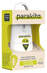 Spray Protection Moustiques & Tiques Peau Sensible 75 ml