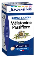 Juvamine Mélatonine Passiflore 30 Comprimés