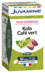 Juvamine Kola Café Verde 30 Comprimidos