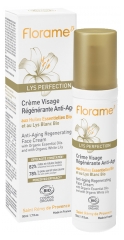 Florame Lys Perfection Crème Visage Régénérante Anti-Âge Bio 50 ml