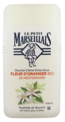 Le Petit Marseillais Douche Crème Extra Doux Fleur d'Oranger Bio de Méditerranée 250 ml