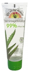 Gel Visage & Corps à 99% d'Aloe Vera 120 ml