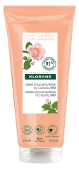 Klorane Crema de Ducha Nutritiva con Manteca de Cupuaçu Bio Leche de Rosa 200 ml