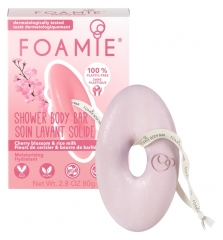 Foamie Kirschbl&uuml;ten &amp; Shea Butter 80 g Feuchtigkeitsspendende Feste Waschlotion