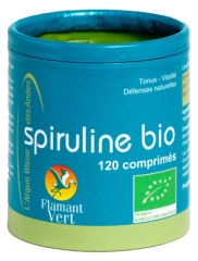 Flamant Vert Spirulina Organic 120 Tablets of 500mg