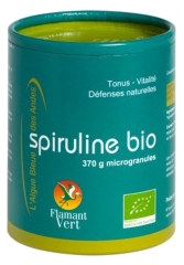 Flamant Vert Spirulina Organiczne Mikrogranulki 370 Gramów