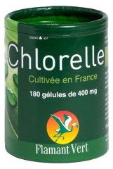Flamant Vert Chlorelle 180 Gélules de 400 mg