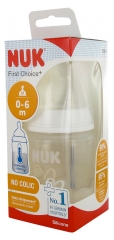 NUK Prima Scelta+ Bottiglia Controllo Temperatura 150 ml 0-6 Mesi