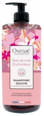 Osma&eacute; Șampon Gel de Duș Trandafir Enchant&eacute; 1 L