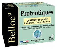 Probiotiques 30 Gélules Végétales