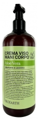 Bioearth Famiglia Crema Mani, Viso e Corpo con Aloe Vera 500 ml