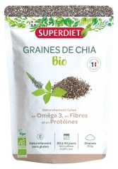 Superdiet Organiczne Nasiona Chia 200 g