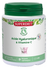 Superdiet Acide Hyaluronique Vitamine C 150 Gélules