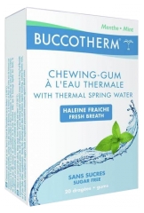 Buccotherm Chewing-Gum with Thermal Water 20 Tablets
