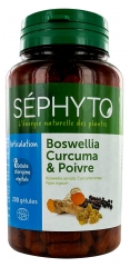 S&eacute;phyto Articulații Boswellia Curcuma Piperic Bio 200 Capsule