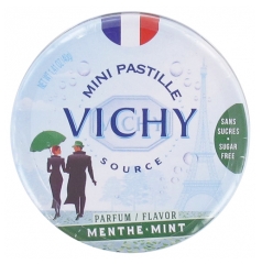 Pastille Vichy Mini-Pastillen Minze Parfüm Zuckerfrei 40 g