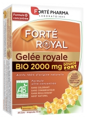 Forté Pharma Forté Organic Royal Jelly 2000mg 20 Phials