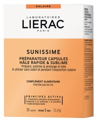 Lierac Sunissime Preparation Capsules Quick and Sublime Tan 30 Capsules
