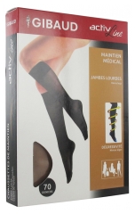 Gibaud ActivLine Chaussettes de Maintien 70 Deniers Beige