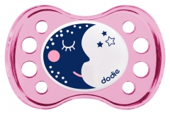 Dodie Sucette Anatomique Nuit Silicone +6 Mois N°17