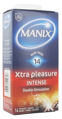 Manix Xtra Pleasure 14 Condoms