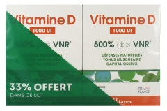Vitamine D 1000 UI Lot de 2 x 90 Comprimés