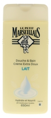 Le Petit Marseillais Extra Weiche Milch Dusch- & Bad- Creme 650 ml