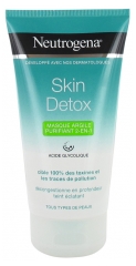 Neutrogena Skin Detox Reinigende 2in1 Tonerde-Maske 150 ml