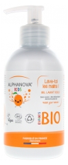 Alphanova Kids Lave-Toi Les Mains ! Gel Lavant Doux Abricot &amp; Aloe Bio 250 ml