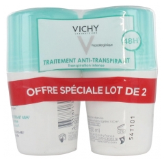 Vichy Antitranspirante Behandlung 48 Std Packung von 2 x 50 ml