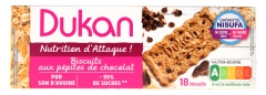 Dukan Biscuits aux Pépites de Chocolat 18 Biscuits