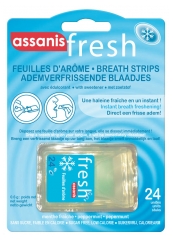 Assanis Fresh Breath Strips 24 Units - Flavour: Peppermint