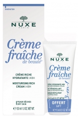 Nuxe Crème Fraîche de Beauté Moisturising Rich Cream 30ml + 3-in-1 15ml Free