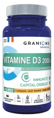 Granions Vitamine D3 2000 UI 30 Comprimés à Croquer