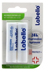 Protect+ Sticks Lèvres SPF15 Lot de 2 x 4,8 g