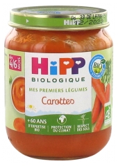 Mes Premiers Légumes Carottes dès 4/6 Mois Bio 125 g