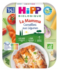 HiPP La Mamma Cannelloni aux Légumes dès 15 Mois Bio 250 g