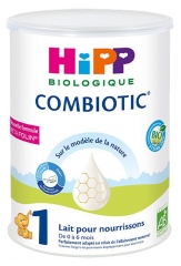 HiPP Combiotic 1 Leche Infantil de 0 a 6 Meses Bio 800 g