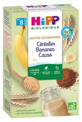 HiPP Céréales Bananes Cacao dès 8 Mois Bio 250 g