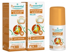 Puressentiel Joints Roller with 14 Essential Oils 2 x 75ml