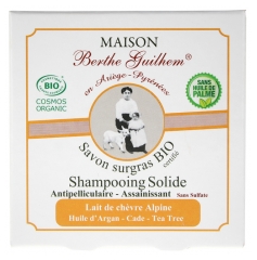 Maison Berthe Guilhem Organic Solid Shampoo Anti-Dandruff Purifying 100 g