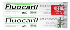Fluocaril Natur'Essence Zahnpasta Blancheur Bi-Fluored 2er-Pack x 75 ml