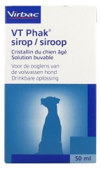 Virbac VT Phak Sirop Cristallin du Chien Âgé 50 ml