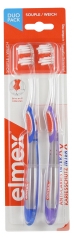 Elmex Anti-Caries InterX Soft Toothbrush Duo Pack