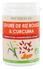 Phytoceutic Levure de Riz Rouge et Curcuma 60 Comprimés
