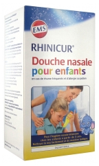 Rhinicur Douche Nasale pour Enfants + Sel de Rinçage Nasal pour Enfants 4 sachets