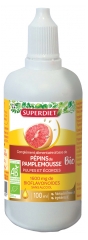 Superdiet Pépins de Pamplemousse + Pulpe et Écorce 1600 mg Bio 100 ml