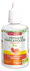 Superdiet Extrait de Pépins de Pamplemousse Concentré 1600 mg Bio 50 ml